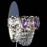 Бра Астра ажур фиолетовая в Химках