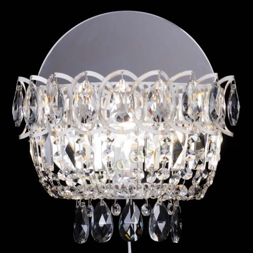 Бра Астра белая в Химках Гусь Хрустальный