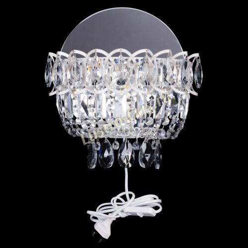 Бра Астра белая в Химках Гусь Хрустальный