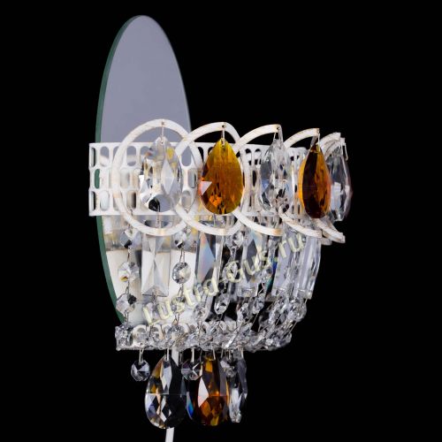 Бра Астра Чайная белая в Химках Гусь Хрустальный