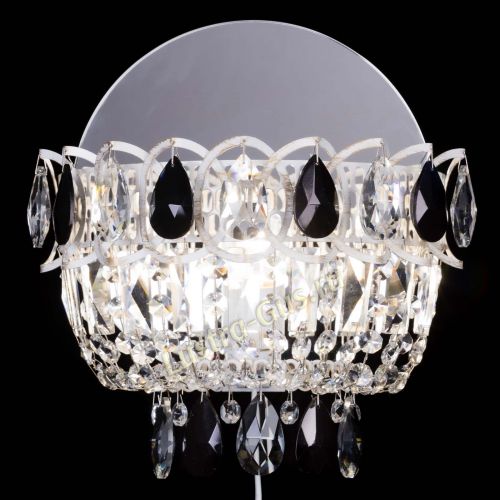 Бра Астра Черная белая в Химках Гусь Хрустальный