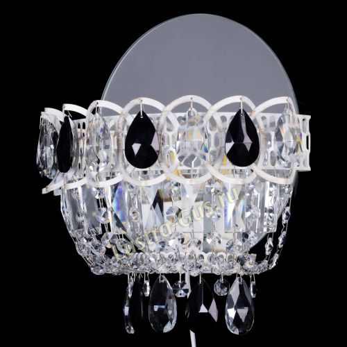 Бра Астра Черная белая в Химках Гусь Хрустальный