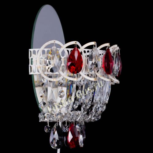 Бра Астра Красная белая  в Химках Гусь Хрустальный