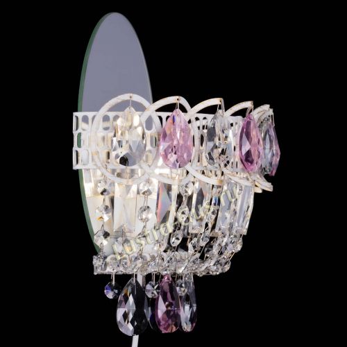 Бра Астра Розовая белая в Химках Гусь Хрустальный