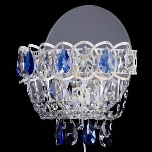 Бра Астра Синяя белая в Химках Гусь Хрустальный