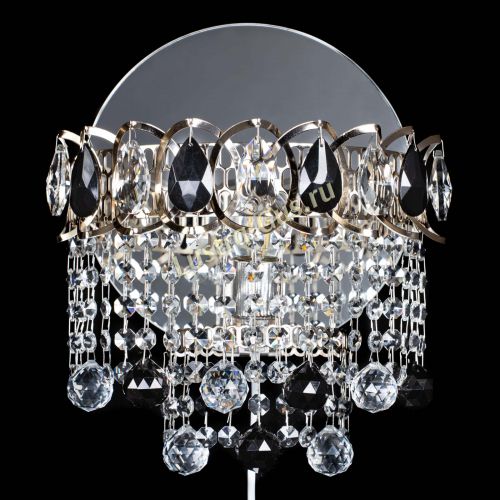 Бра Астра Капель шар 30 Черная в Химках Гусь Хрустальный