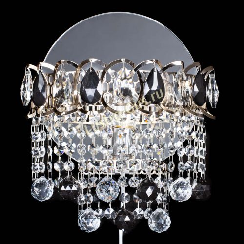 Бра Астра Капель шар 30 Черная в Химках Гусь Хрустальный