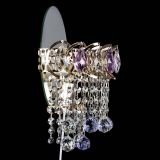 Бра Астра Капель шар 30 Фиолетовая в Химках