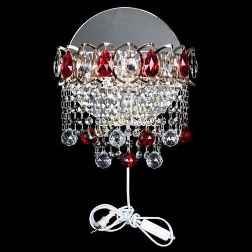Бра Астра Капель шар 30 Красная в Химках Гусь Хрустальный