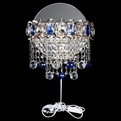 Бра Астра Капель шар 30 Синяя в Химках Гусь Хрустальный
