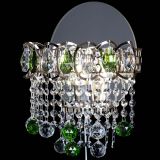 Бра Астра Капель шар 30 Зеленая в Химках