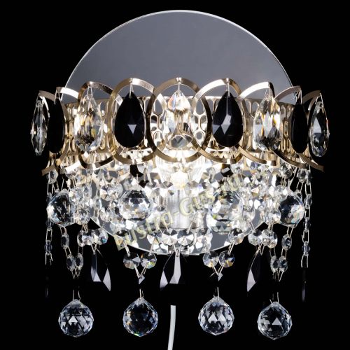 Бра Астра Паутинка черная в Химках Гусь Хрустальный