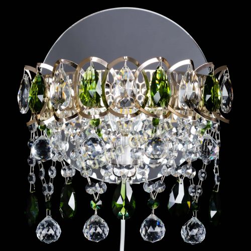 Бра Астра Паутинка зеленая в Химках Гусь Хрустальный