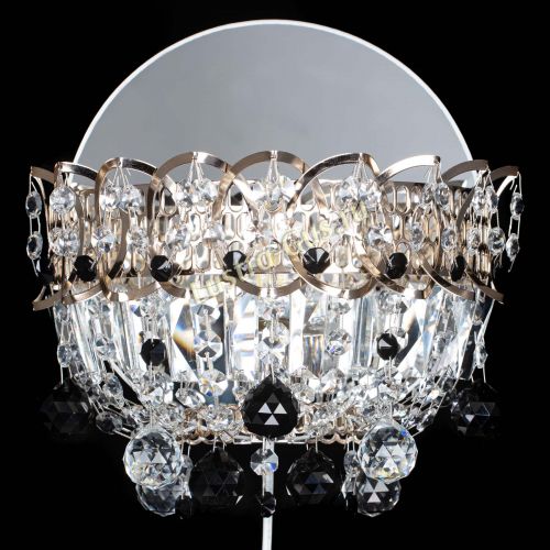 Бра Астра пластинка шар Черная в Химках Гусь Хрустальный