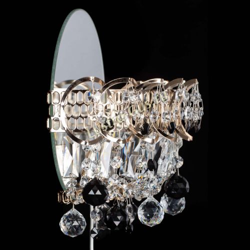 Бра Астра пластинка шар Черная в Химках Гусь Хрустальный