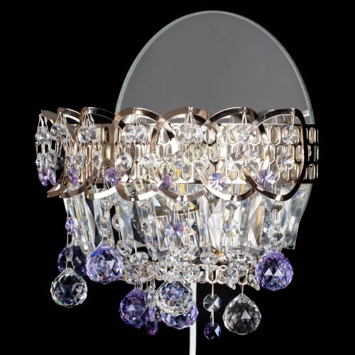 Бра Астра пластинка шар Фиолетовая в Химках Гусь Хрустальный
