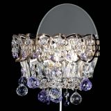 Бра Астра пластинка шар Фиолетовая в Химках