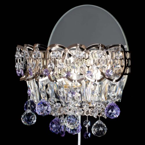 Бра Астра пластинка шар Фиолетовая в Химках Гусь Хрустальный