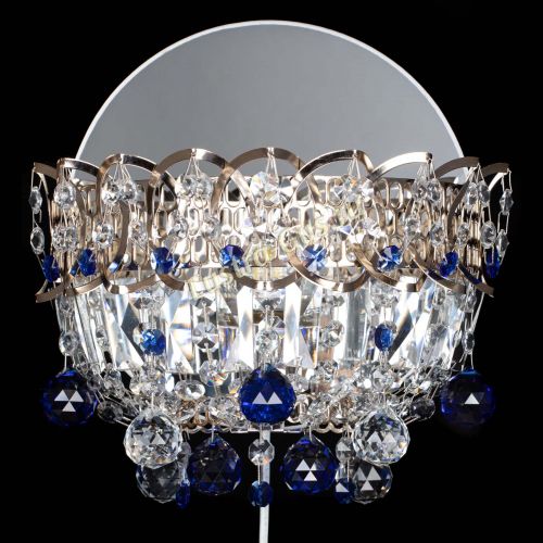 Бра Астра пластинка шар Синяя в Химках Гусь Хрустальный