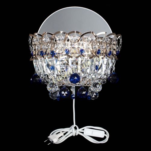 Бра Астра пластинка шар Синяя в Химках Гусь Хрустальный