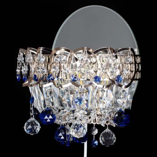 Бра Астра пластинка шар Синяя в Химках Гусь Хрустальный