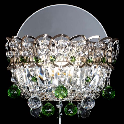 Бра Астра пластинка шар Зеленая в Химках Гусь Хрустальный