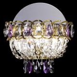 Бра Астра Фиолетовая под бронзу в Химках