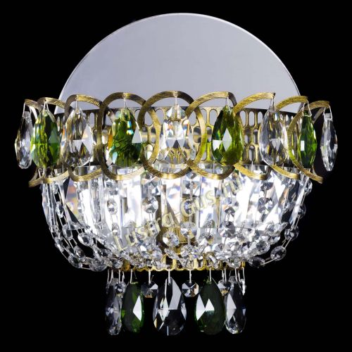 Бра Астра Зеленая под бронзу в Химках Бра Астра Зеленая под бронзу в Химках