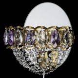 Бра Астра Сетка под бронзу Фиолетовая в Химках