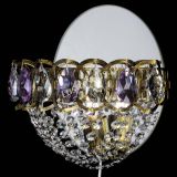 Бра Астра Сетка под бронзу Фиолетовая в Химках