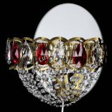 Бра Астра Сетка под бронзу Красная в Химках