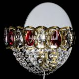 Бра Астра Сетка под бронзу Красная в Химках