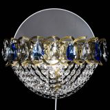 Бра Астра Сетка под бронзу Синяя в Химках