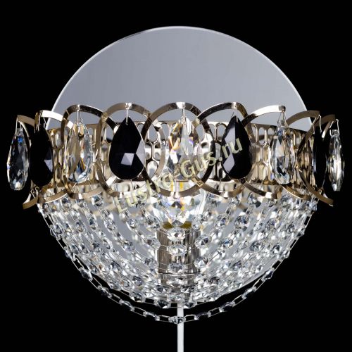 Бра Астра Сетка черная в Химках Гусь Хрустальный