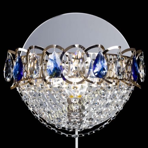 Бра Астра Сетка синяя в Химках Гусь Хрустальный