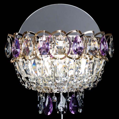 Бра Астра фиолетовая в Химках Гусь Хрустальный