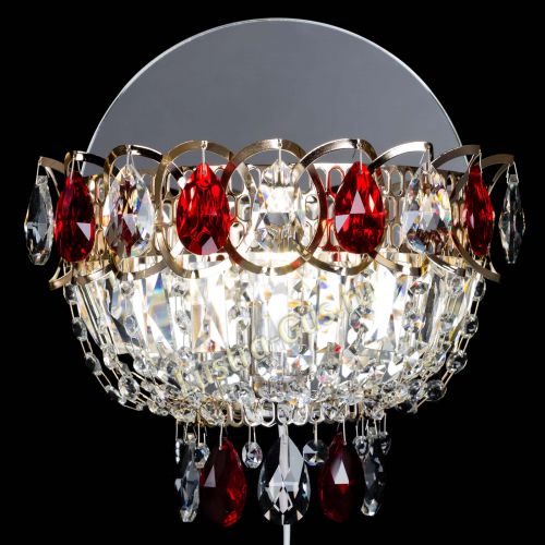 Бра Астра красная в Химках Гусь Хрустальный