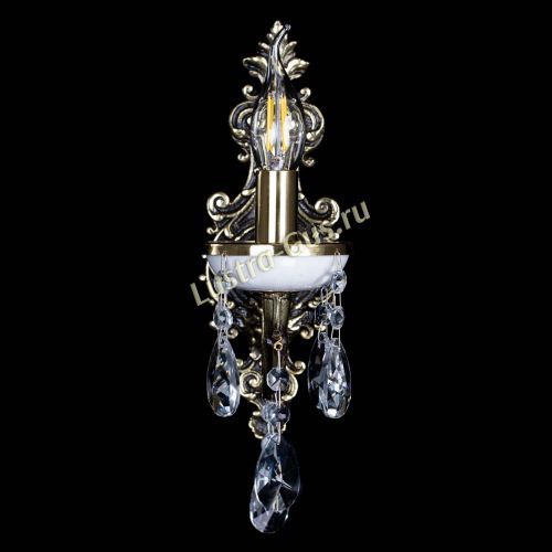 Бра Атланта из мрамора №1 Лучик в Химках Гусь Хрустальный