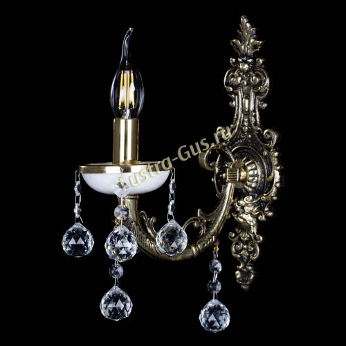 Бра Атланта из мрамора №1 Шар в Химках Гусь Хрустальный