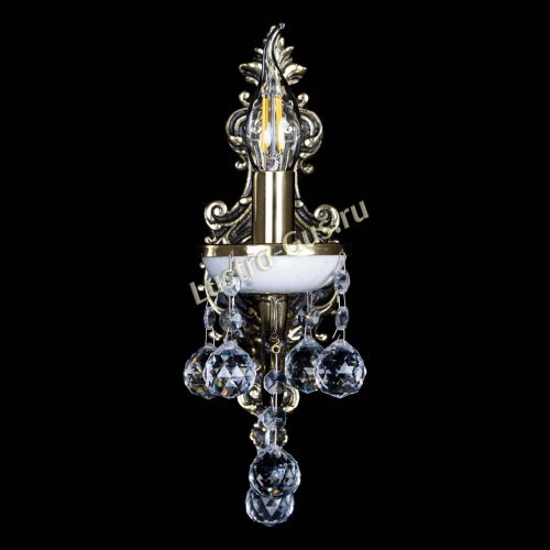 Бра Атланта из мрамора №1 Шар в Химках Гусь Хрустальный