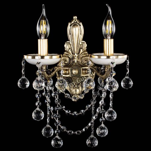 Бра Атланта из мрамора №2 шар в Химках Гусь Хрустальный