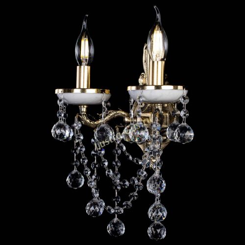 Бра Атланта из мрамора №2 шар в Химках Гусь Хрустальный