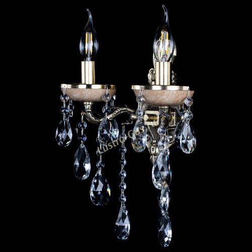 Бра Атланта из мрамора №2 журавлик в Химках Гусь Хрустальный