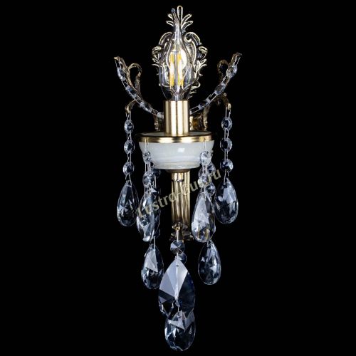 Бра Веста №1 с камнем лучики в Химках Гусь Хрустальный
