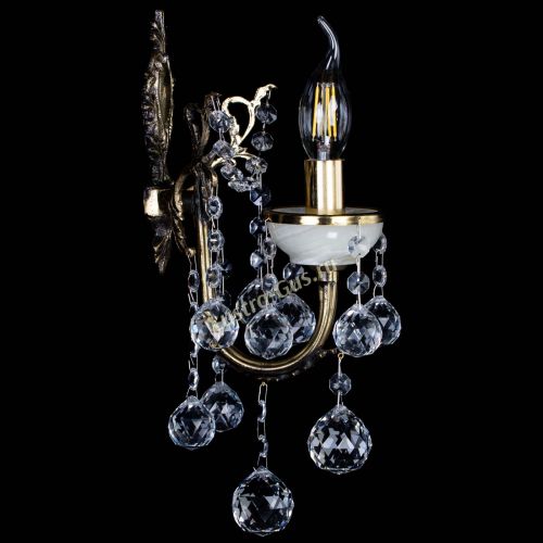 Бра Веста №1 с камнем шар в Химках Гусь Хрустальный