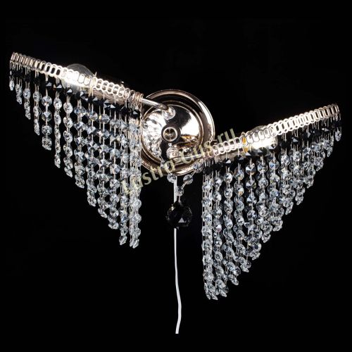 Бра Бутоны №2 черная в Химках Гусь Хрустальный