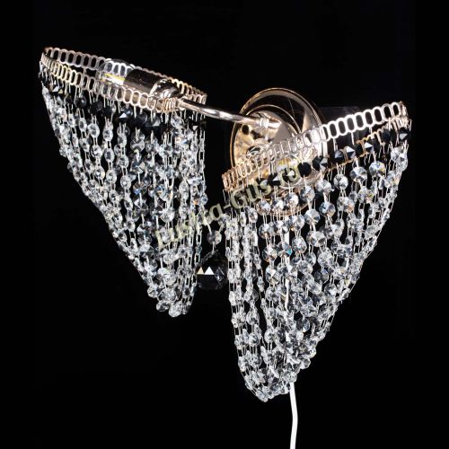 Бра Бутоны №2 черная в Химках Гусь Хрустальный