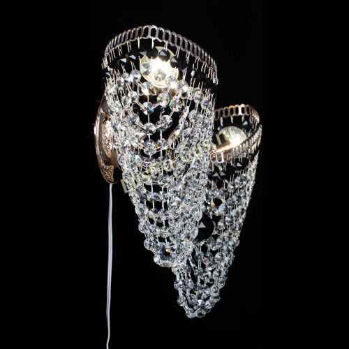 Бра Бутоны №2 черная в Химках Гусь Хрустальный