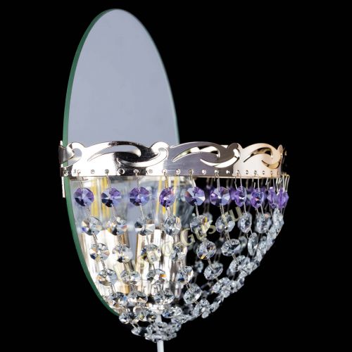 Бра Диана фиолетовая в Химках Гусь Хрустальный