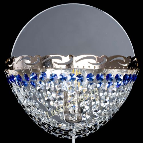 Бра Диана синяя в Химках Гусь Хрустальный